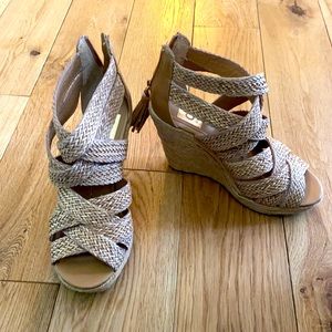 Dolce vita never worn neutral wedges